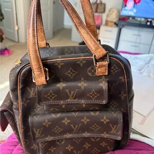 Louis Vuitton Brown Monogram Tote